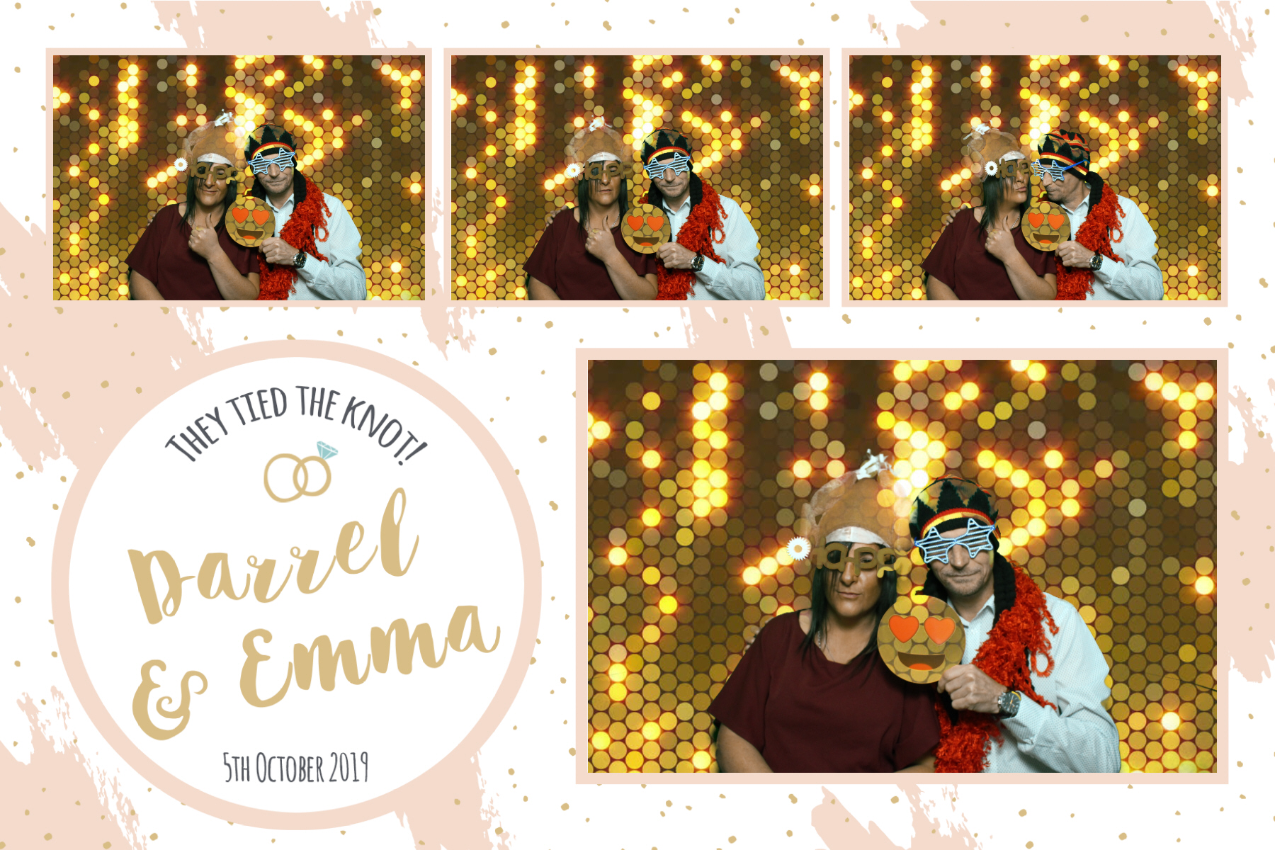 Darrel and Emma | View more photos from the event at gallery.blissbooth.co.uk/u/BlissBooth/Darrel-and-Emma